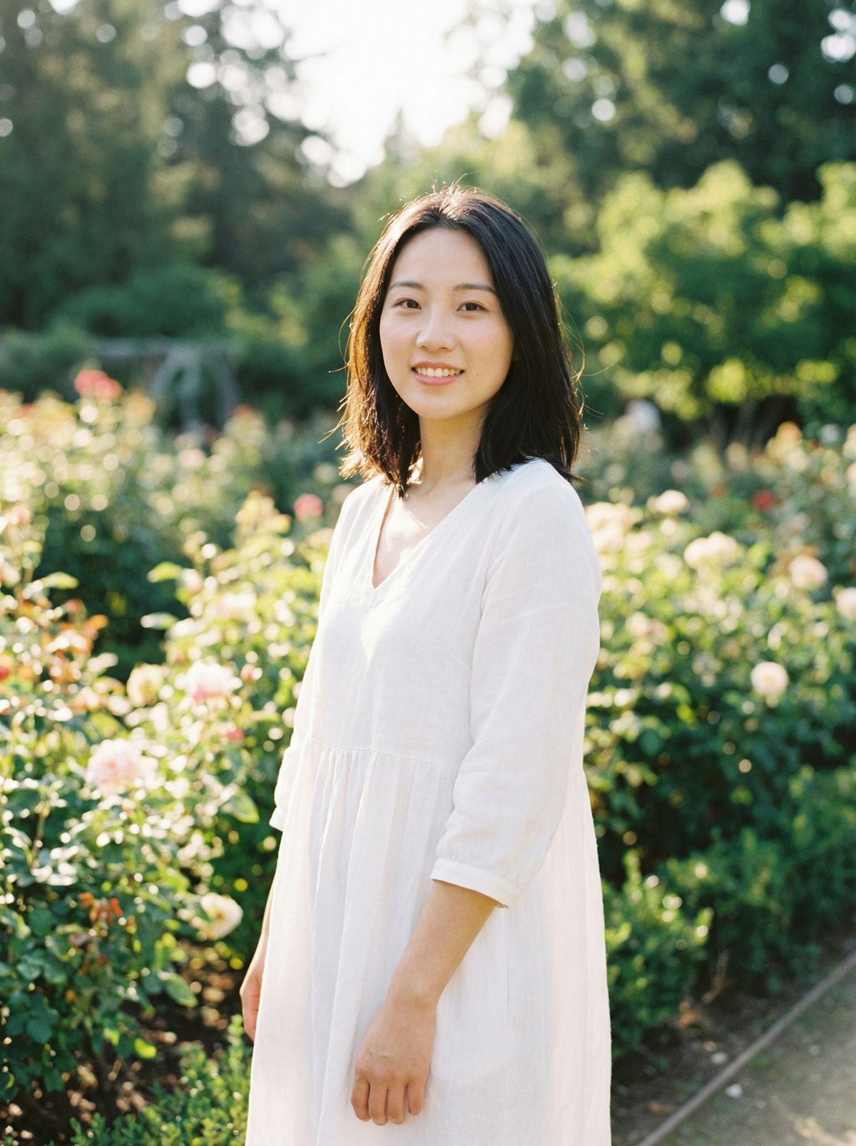海角海角清新美女写真视频 | 花园系写真拍摄视频教程
